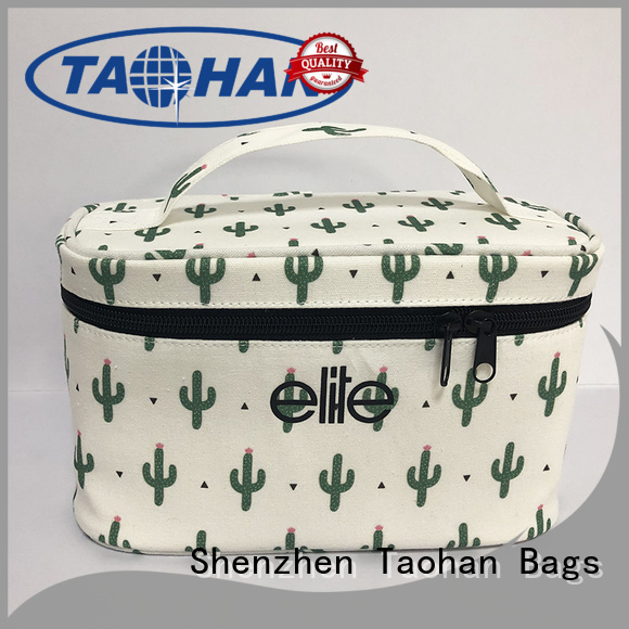 Taohan woolen make up purse design for woman