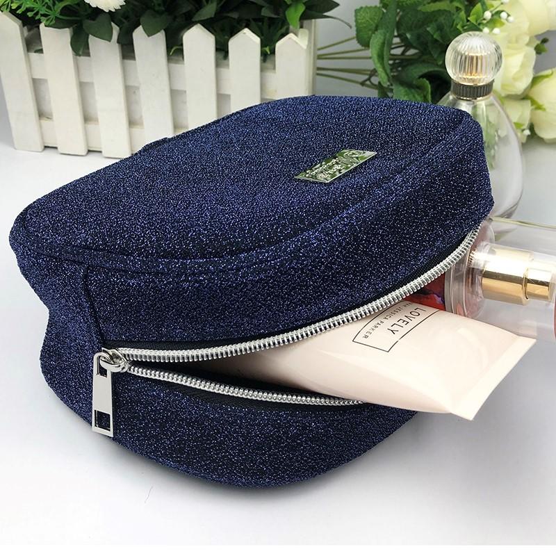 glitter small makeup bag foldable personalized for household-2