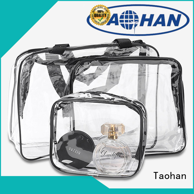 Taohan woolen travel cosmetic bags with good price for woman