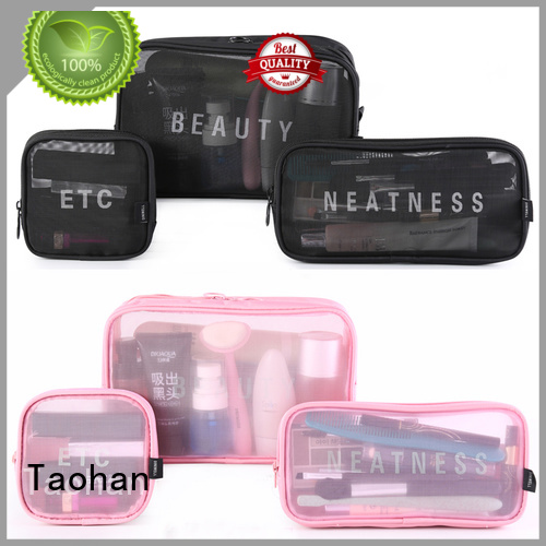 Taohan clear clear cosmetic bags design for woman