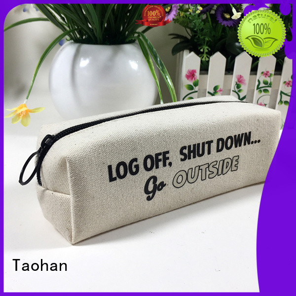 soft small makeup bag personalized for lady