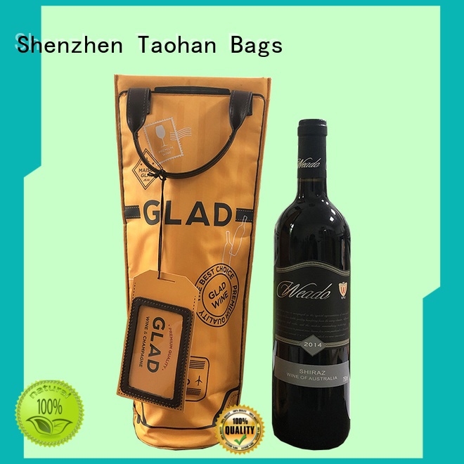 Taohan quality insulated wine tote series for travelling