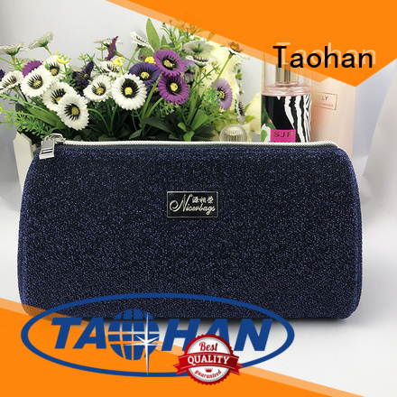 Taohan woolen cosmetic bag factory for woman