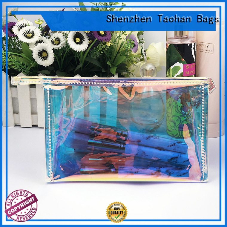 woolen small makeup bag mesh supplier for lady