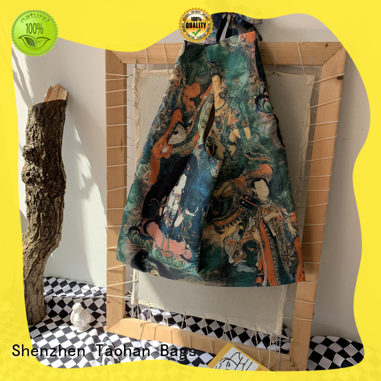 Taohan cotton eco friendly shopping bags with good price for grocery