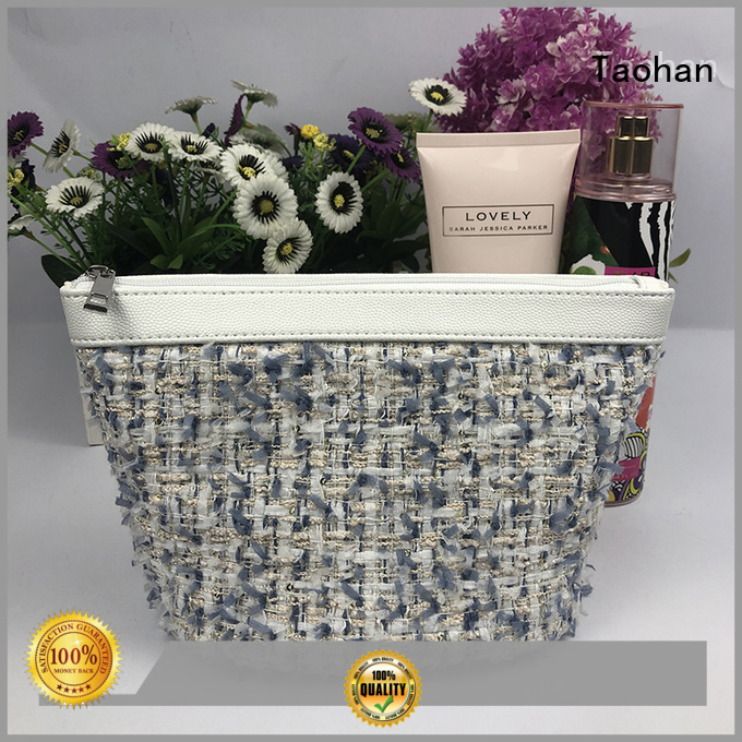 Taohan cosmetic small makeup bag factory price for household