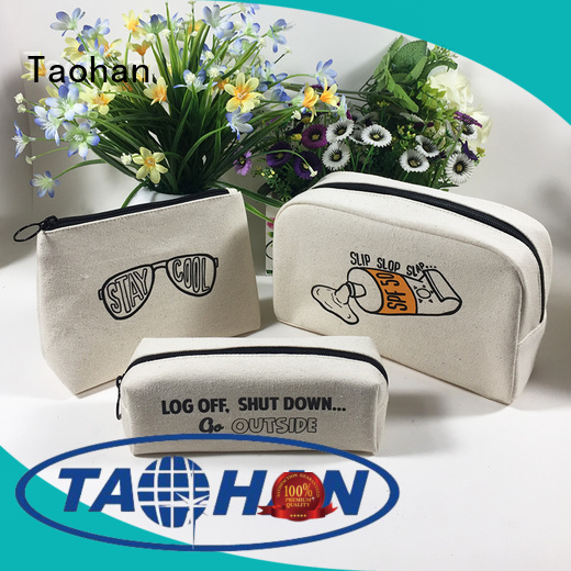 Taohan pvc small makeup bag factory price for household