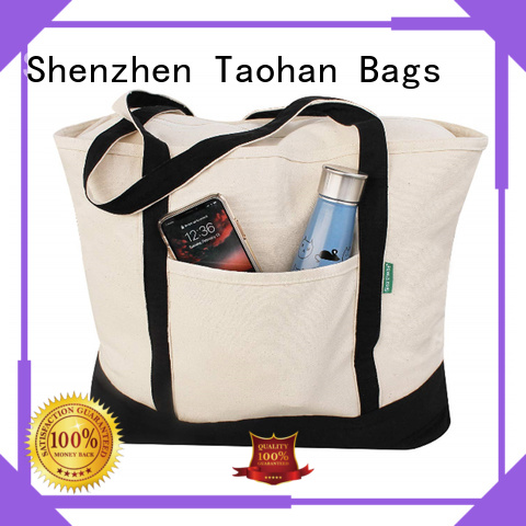 Taohan durable custom shopping bags factory for grocery