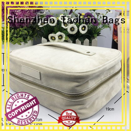 woolen travel cosmetic bags design for woman
