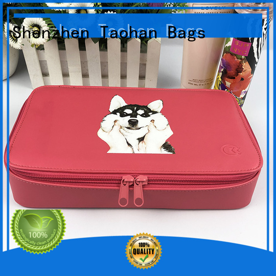 foldable small makeup bag laser personalized for lady