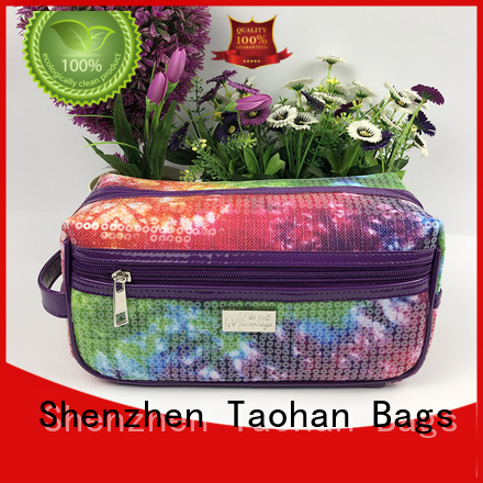 soft small makeup bag personalized for household