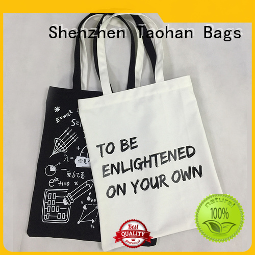 canvas shopping bags sleeves Bulk Buy nonwoven Taohan