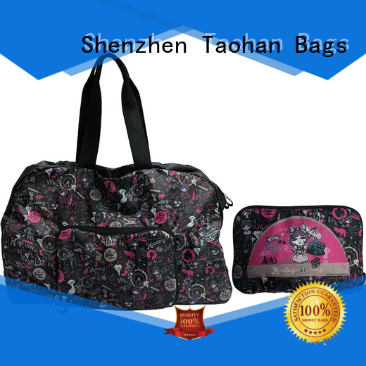 foldable small makeup bag shiny wholesale for household