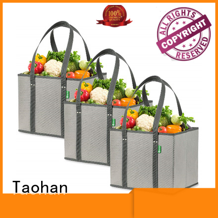Taohan grocery shopping bags design for grocery