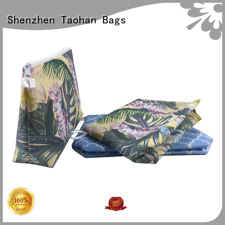 lady makeup bags and cases zipper for make up Taohan