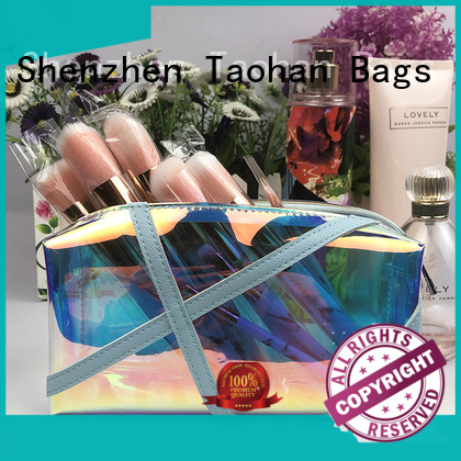 Taohan glitter small makeup bag bag for lady