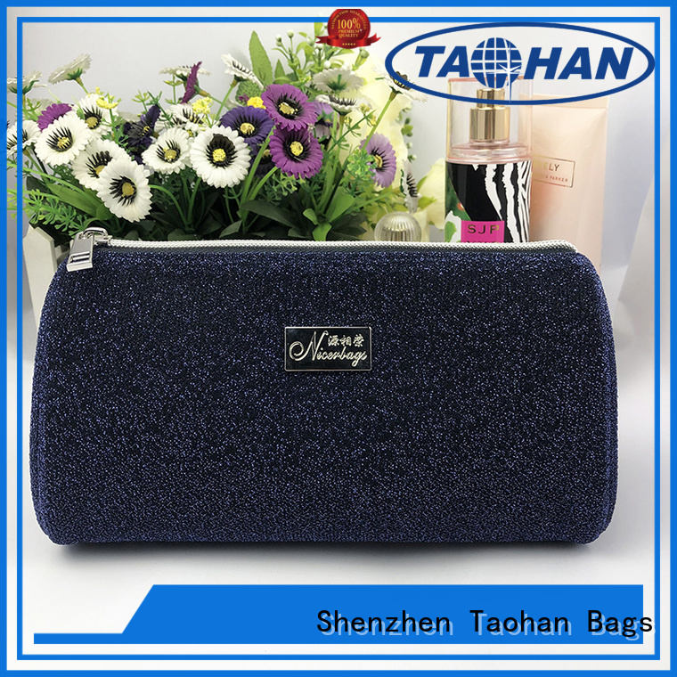shiny small makeup bag pvc wholesale for household