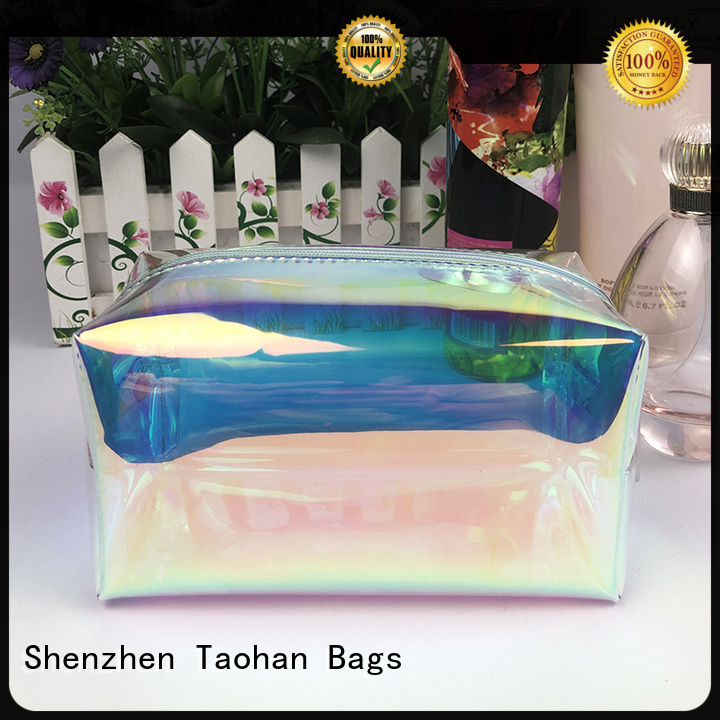 Taohan colorful canvas makeup pouch for lady