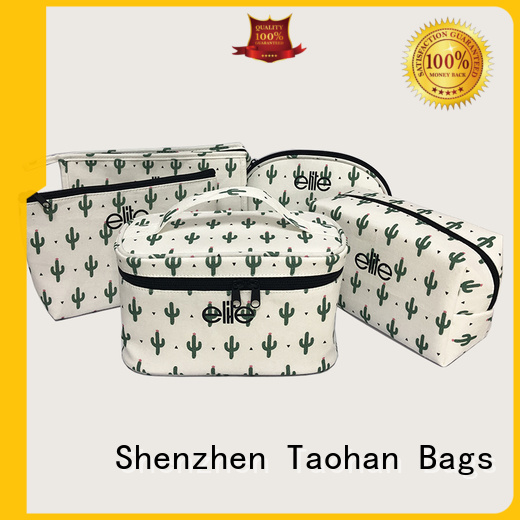 Taohan colorful cheap makeup bags with good price for woman