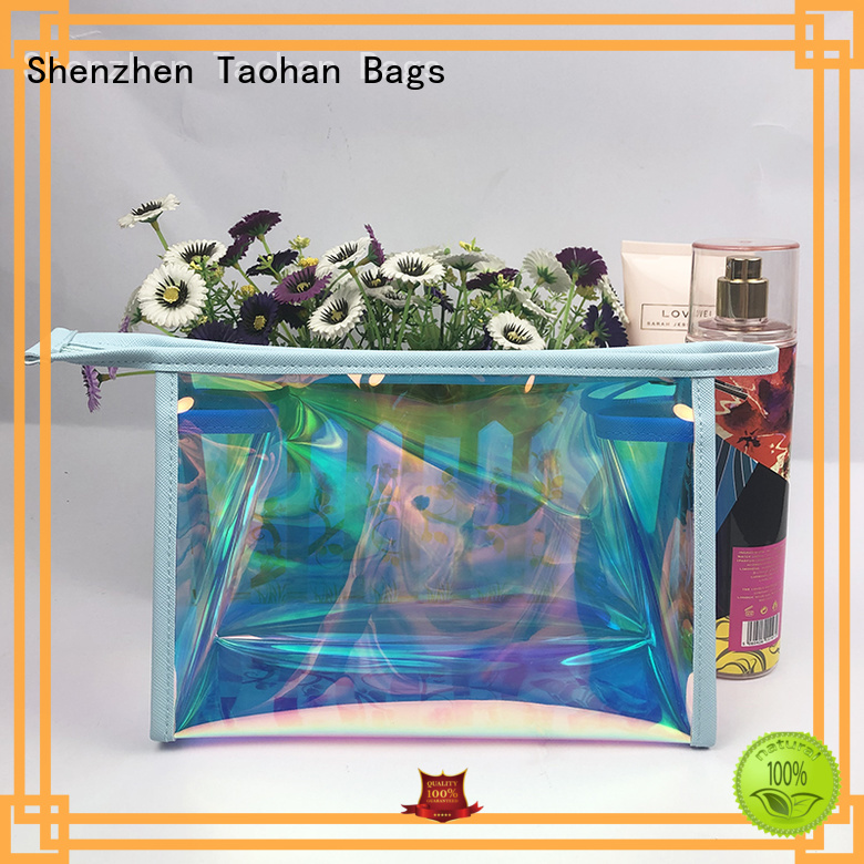 shiny small makeup bagfoldable supplier for household